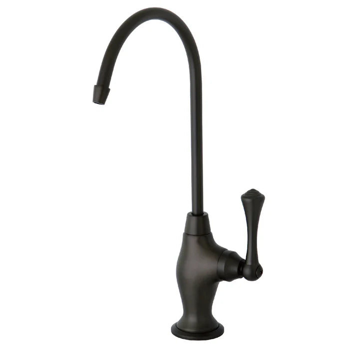 Kingston - Filtration Faucets - Vintage KS319BL Single-Handle 1-Hole Deck Mount Water Filtration Faucet