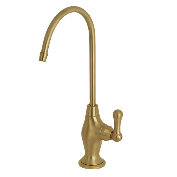 Kingston - Filtration Faucets - Restoration KS319AL Single-Handle 1-Hole Deck Mount Water Filtration Faucet