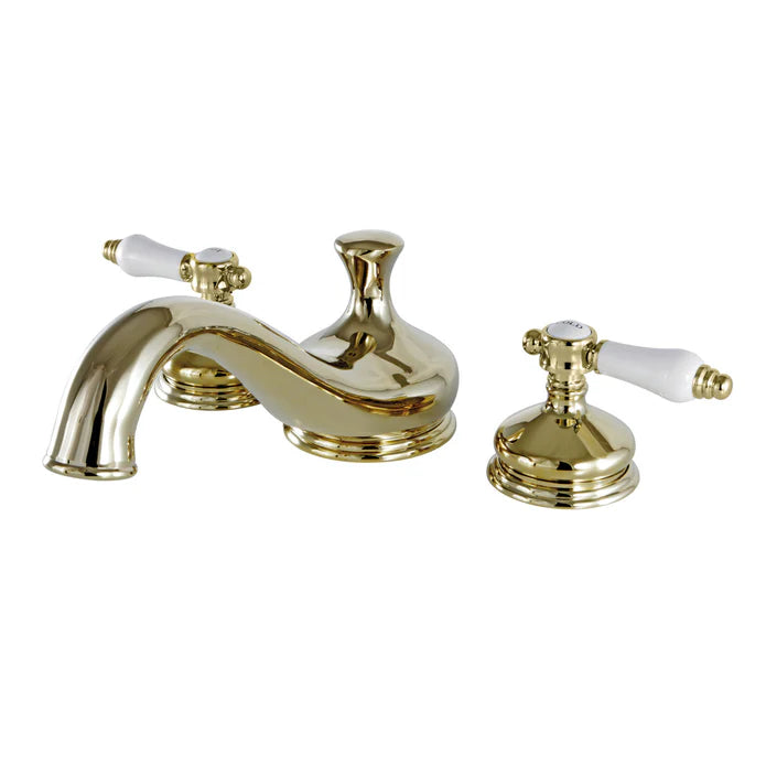 Kingston - Tub Faucets - Bel-Air KS333BPL Two-Handle 3-Hole Deck Mount Roman Tub Faucet