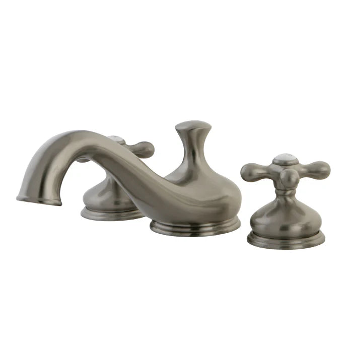 Kingston - Tub Faucets - Heritage KS333AX Two-Handle 3-Hole Deck Mount Roman Tub Faucet