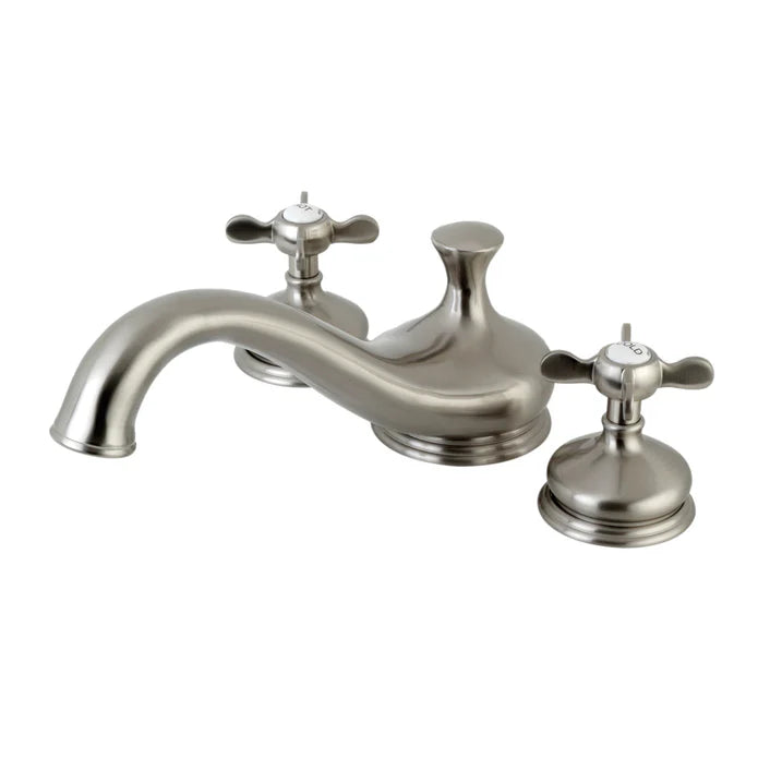 Kingston - Tub Faucets - Essex KS333BEX Two-Handle 3-Hole Deck Mount Roman Tub Faucet