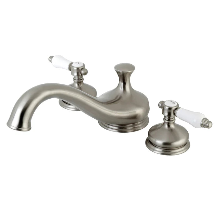 Kingston - Tub Faucets - Bel-Air KS333BPL Two-Handle 3-Hole Deck Mount Roman Tub Faucet