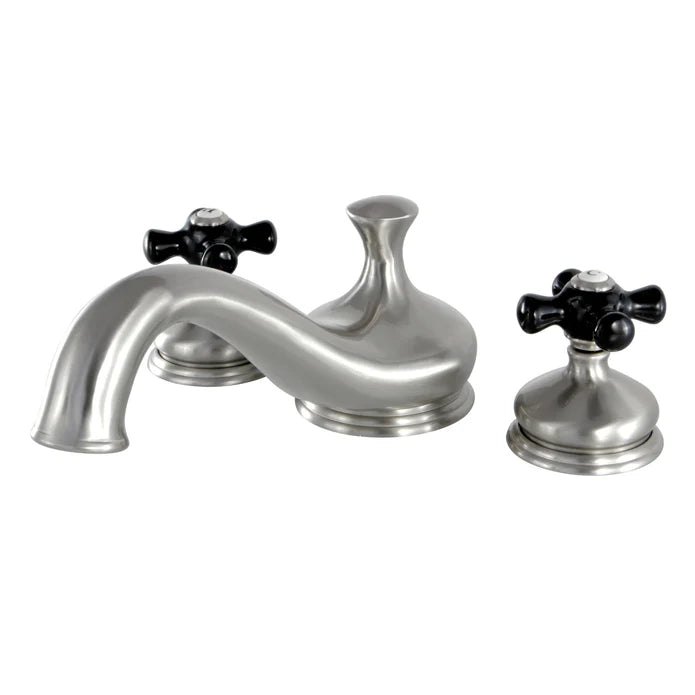 Kingston - Tub Faucets - Duchess KS333PKX Two-Handle 3-Hole Deck Mount Roman Tub Faucet
