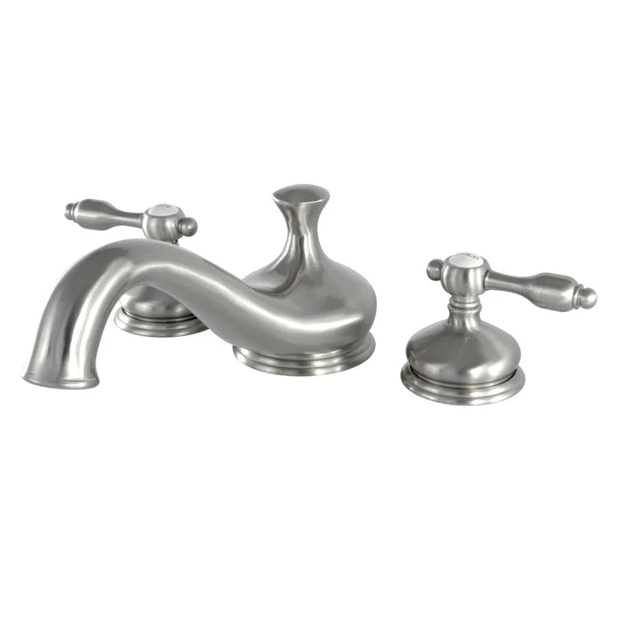 Kingston - Tub Faucets - Tudor KS333TAL Two-Handle 3-Hole Deck Mount Roman Tub Faucet