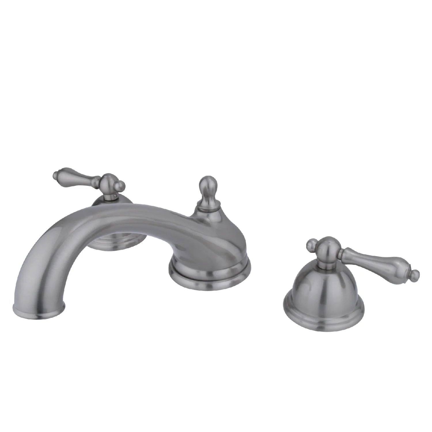 Kingston - Tub Faucets - Vintage KS335AL Two-Handle 3-Hole Deck Mount Roman Tub Faucet