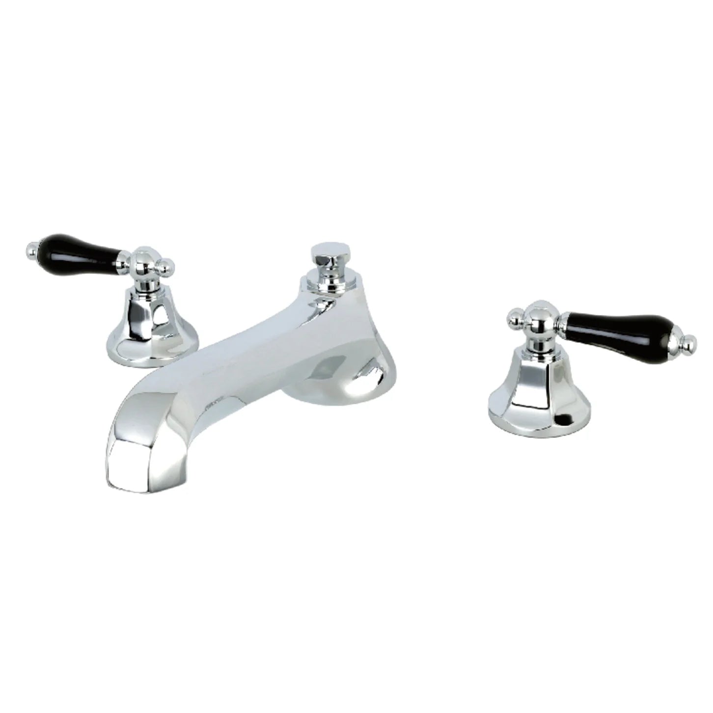 Kingston - Tub Faucets - Duchess KS430PKL Two-Handle 3-Hole Deck Mount Roman Tub Faucet
