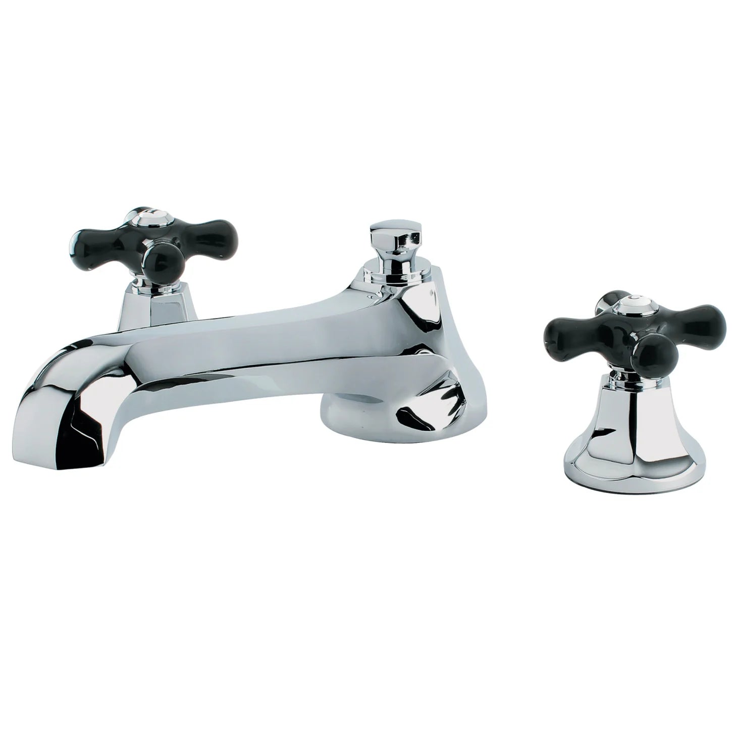 Kingston - Tub Faucets - Duchess KS430PKX Two-Handle 3-Hole Deck Mount Roman Tub Faucet