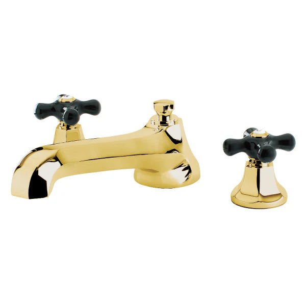 Kingston - Tub Faucets - Duchess KS430PKX Two-Handle 3-Hole Deck Mount Roman Tub Faucet