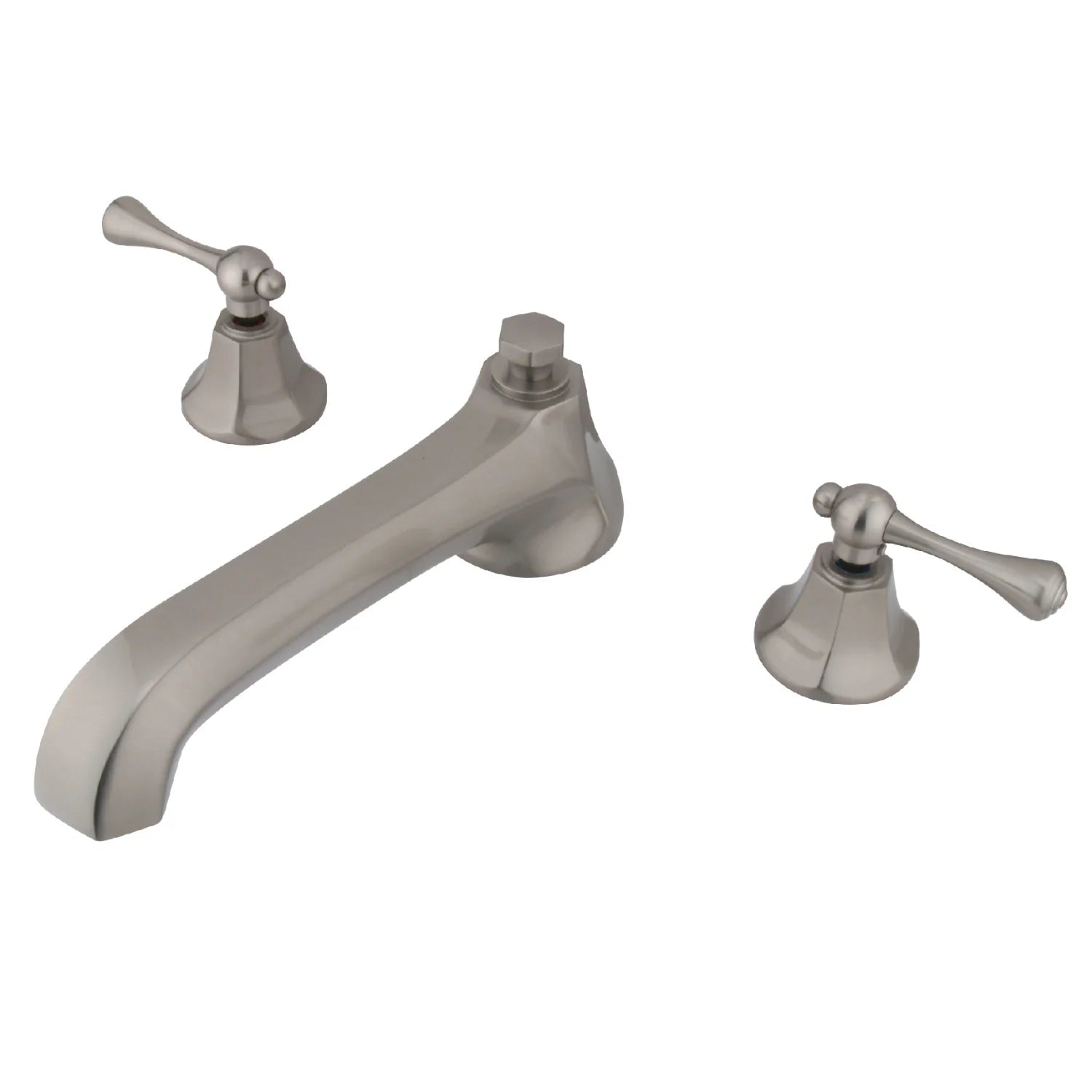 Kingston - Tub Faucets - Vintage KS430BL Two-Handle 3-Hole Deck Mount Roman Tub Faucet