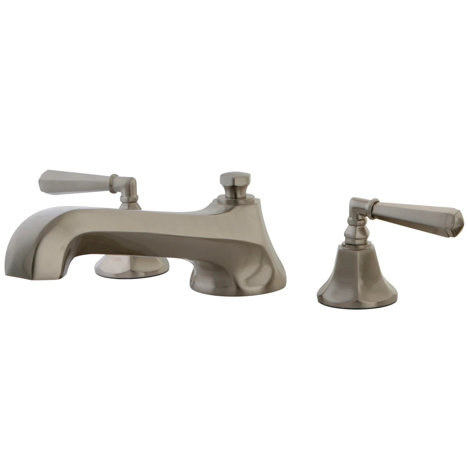 Kingston - Tub Faucets - Metropolitan KS430HL Two-Handle 3-Hole Deck Mount Roman Tub Faucet