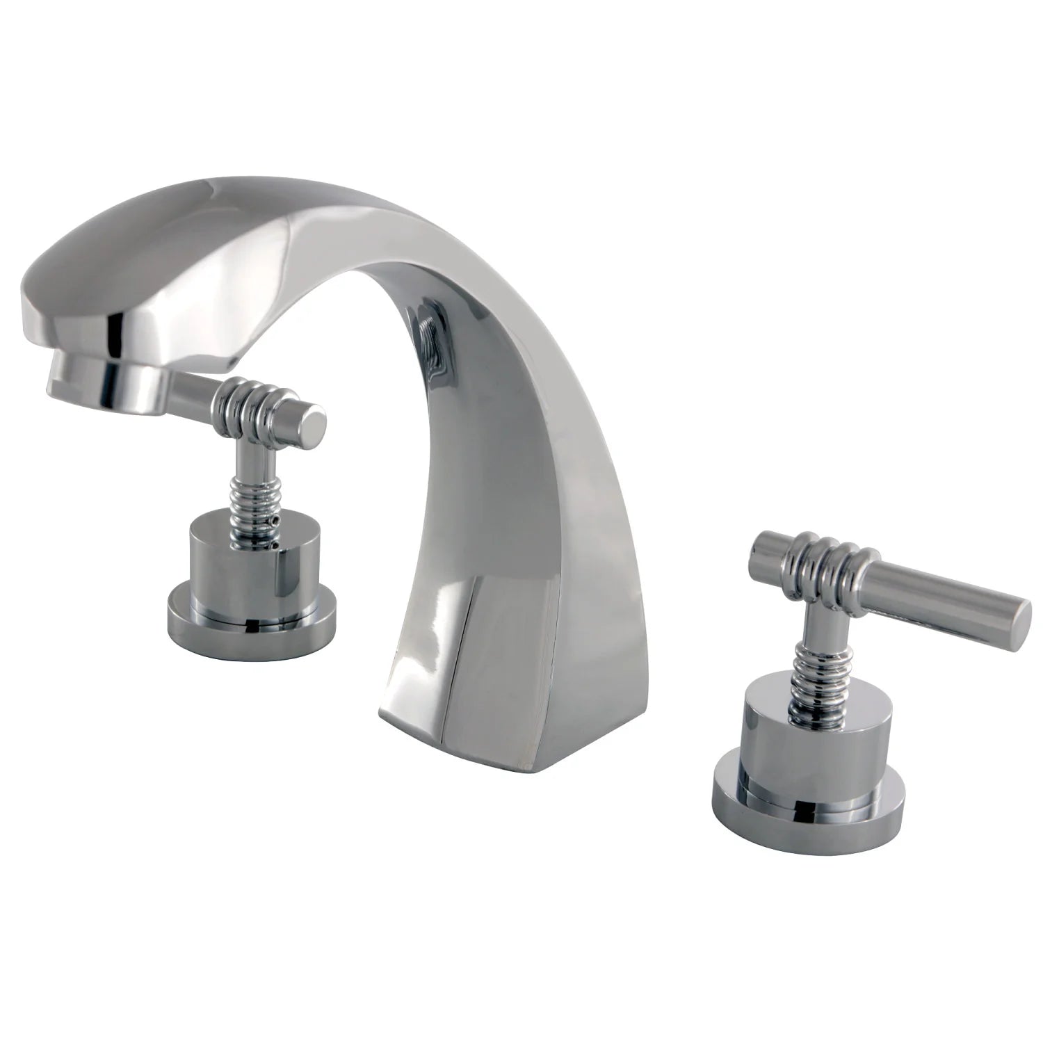 Kingston - Tub Faucets - KS436ML Two-Handle 3-Hole Deck Mount Roman Tub Faucet