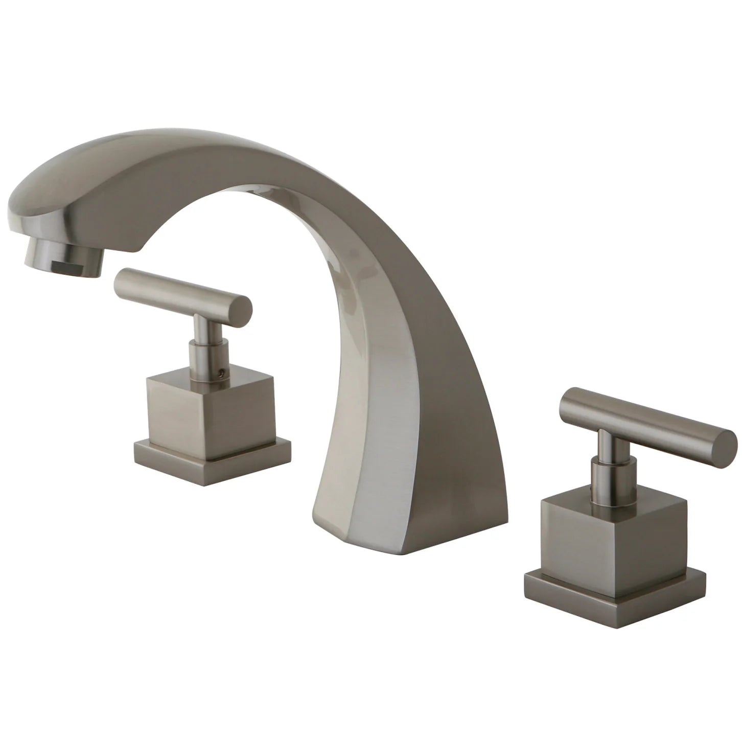 Kingston - Tub Faucets - Concord KS436CQL Two-Handle 3-Hole Deck Mount Roman Tub Faucet