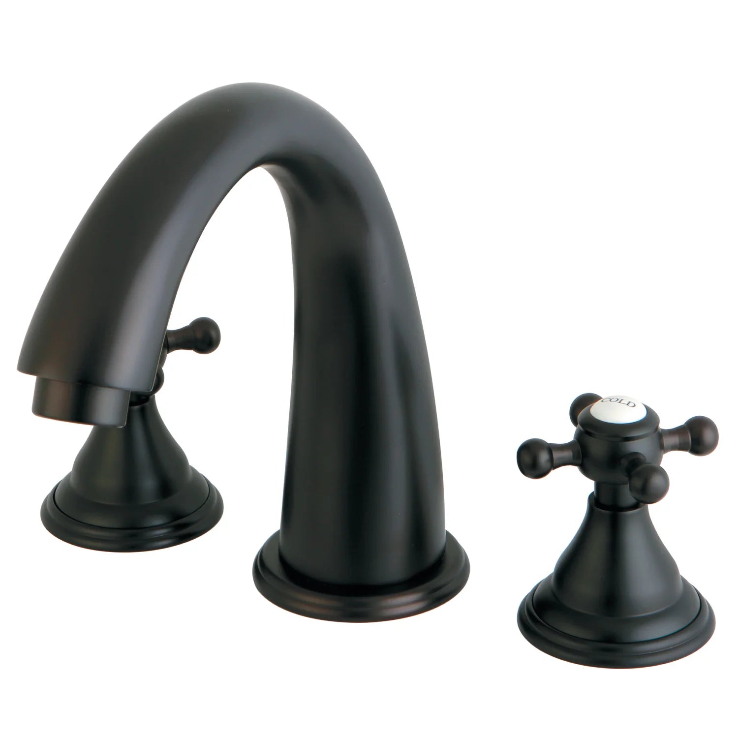 Kingston - Tub Faucets - Vintage KS536BX Two-Handle 3-Hole Deck Mount Roman Tub Faucet