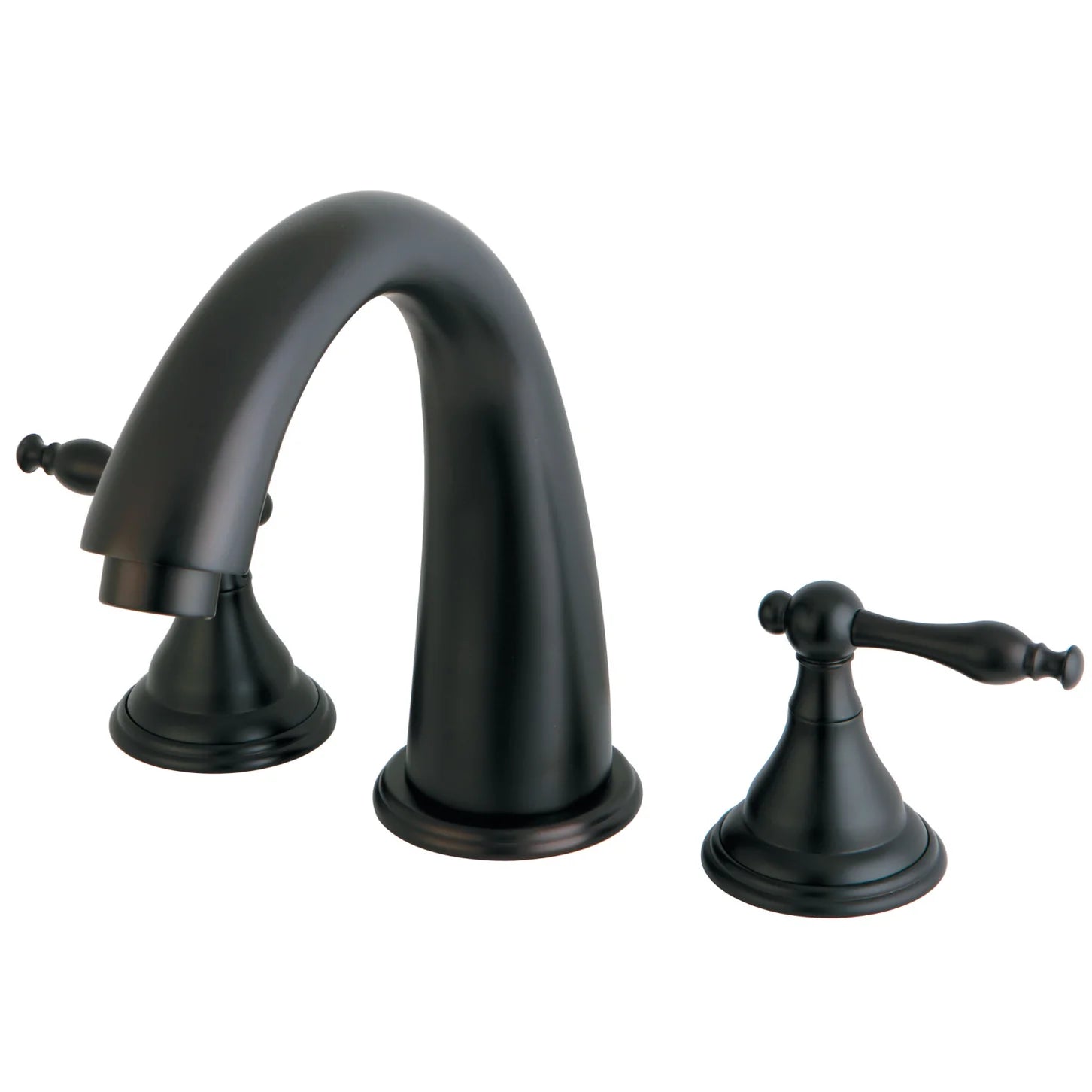 Kingston - Tub Faucets - Royale KS536NL Two-Handle 3-Hole Deck Mount Roman Tub Faucet