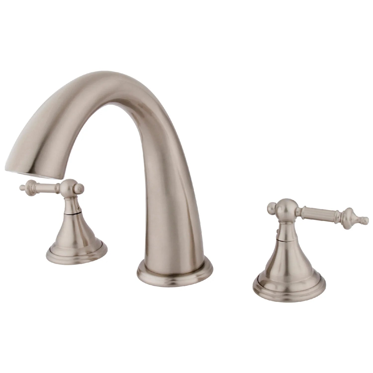 Kingston - Tub Faucets - Royale KS536TL Two-Handle 3-Hole Deck Mount Roman Tub Faucet