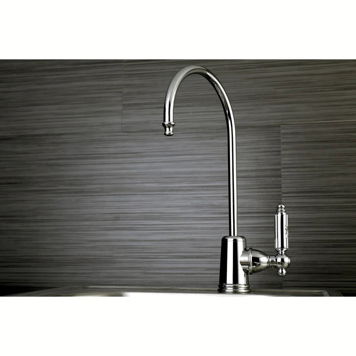 Kingston - Filtration Faucets - Georgian KS7195GL Single-Handle 1-Hole Deck Mount Water Filtration Faucet