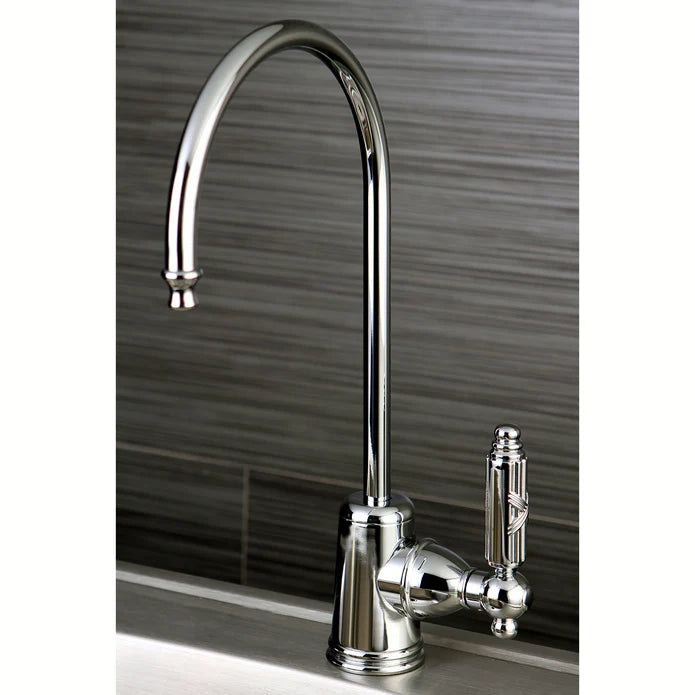 Kingston - Filtration Faucets - Georgian KS7195GL Single-Handle 1-Hole Deck Mount Water Filtration Faucet