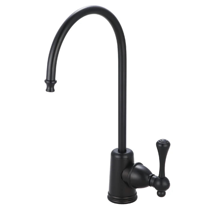 Kingston - Filtration Faucets - Vintage KS719BL Single-Handle 1-Hole Deck Mount Water Filtration Faucet