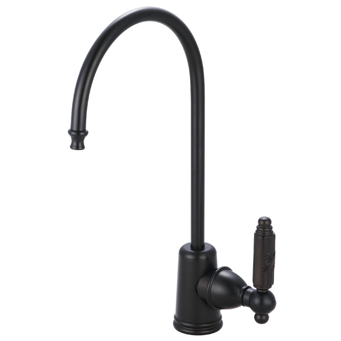 Kingston - Filtration Faucets - Georgian KS7195GL Single-Handle 1-Hole Deck Mount Water Filtration Faucet