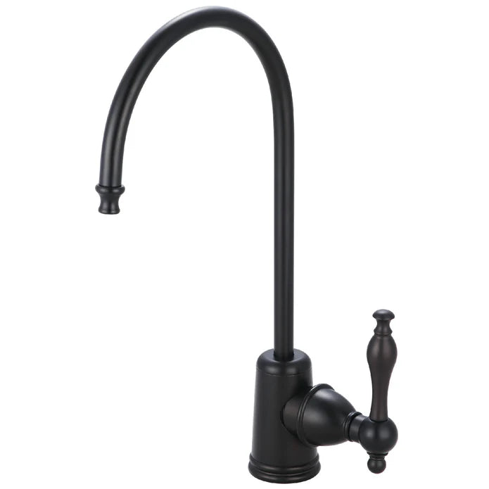 Kingston - Filtration Faucets - Naples KS7192NL Single-Handle 1-Hole Deck Mount Water Filtration Faucet