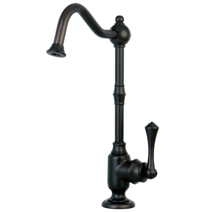 Kingston - Filtration Faucets - Vintage KS7391BL Single-Handle 1-Hole Deck Mount Water Filtration Faucet