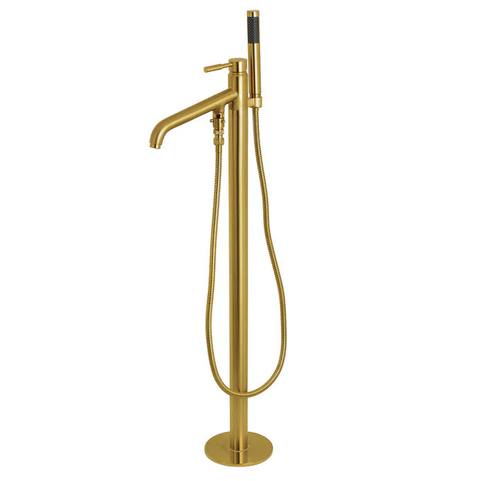 Kingston - Tub Faucets - Concord KS813DL Single-Handle 1-Hole Freestanding Tub Faucet with Hand Shower