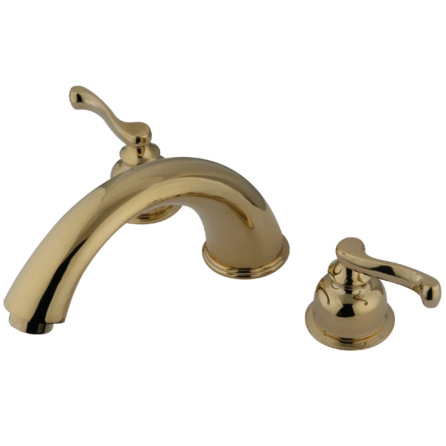 Kingston - Tub Faucets - Royale KS836FL Two-Handle 3-Hole Deck Mount Roman Tub Faucet