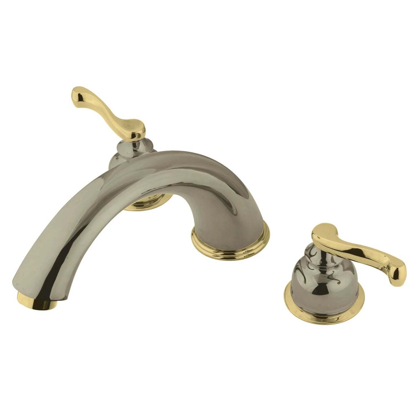 Kingston - Tub Faucets - Royale KS836FL Two-Handle 3-Hole Deck Mount Roman Tub Faucet