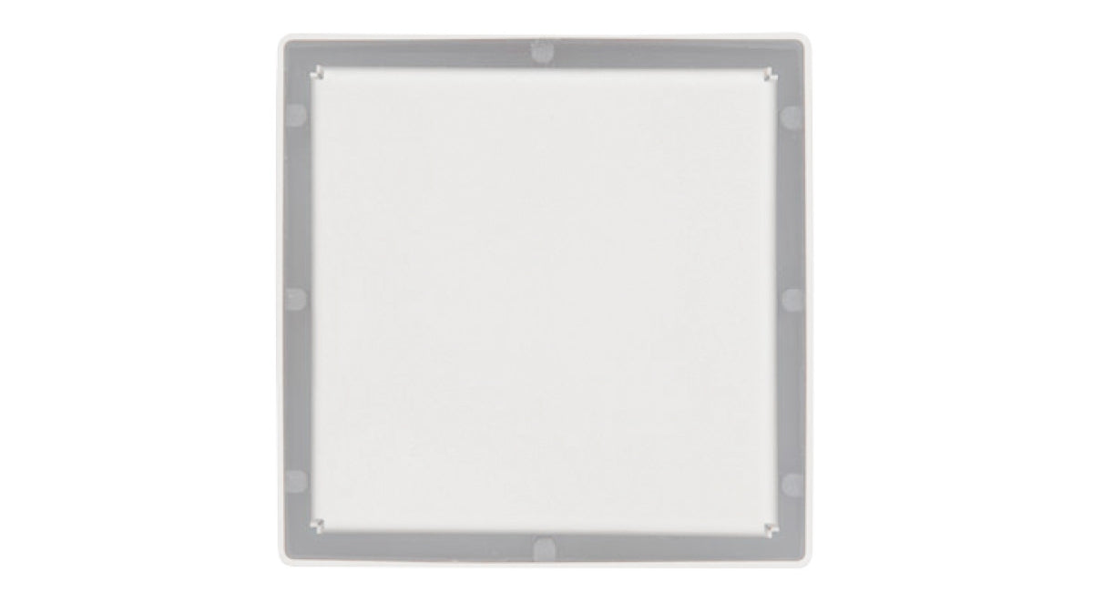 Infinity Drain - 4" x 4" Square Center Drain - LSD 4 Solid Pro Series Drain (Complete Kit)