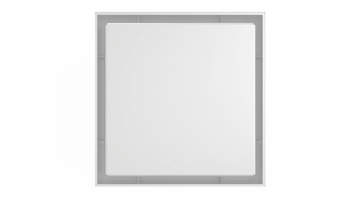 Infinity Drain - 5" x 5" Square Center Drain - LSD 5 Solid Pro Series Drain (Complete Kit)