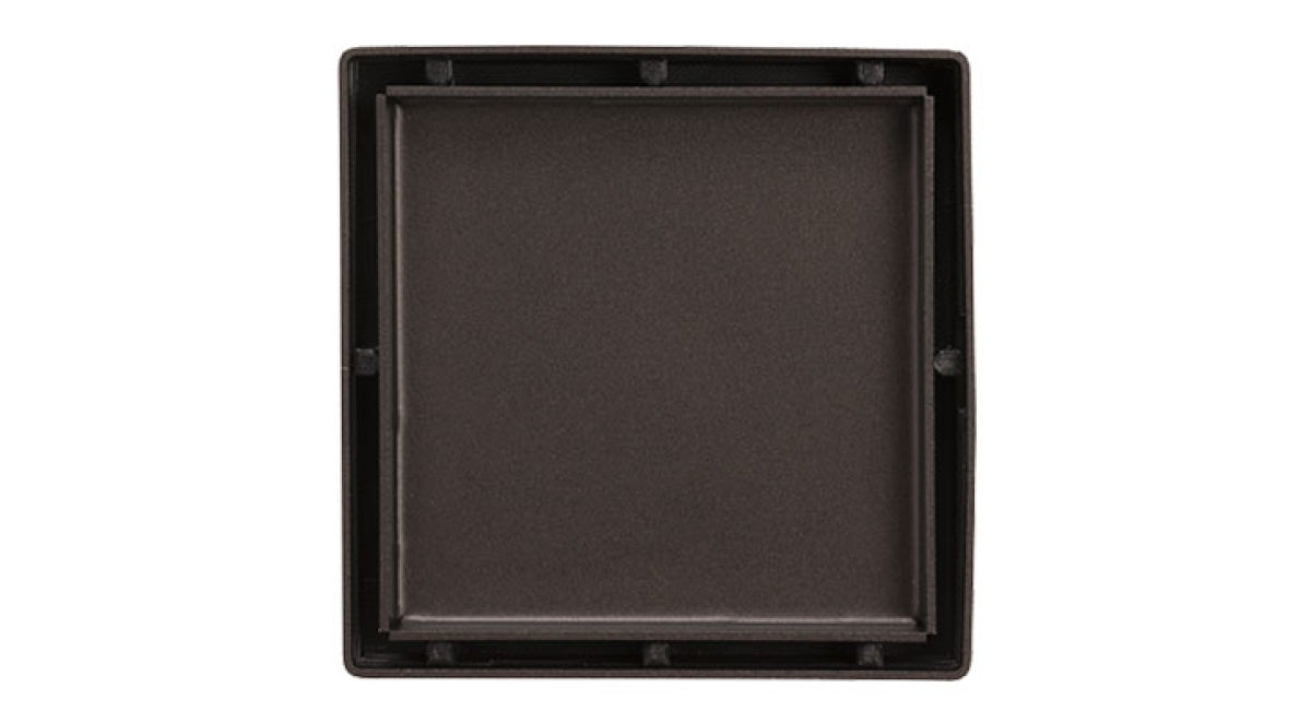 Infinity Drain - 4" x 4" Square Center Drain - LTD 4 Tile Pro Series Drain (Complete Kit)