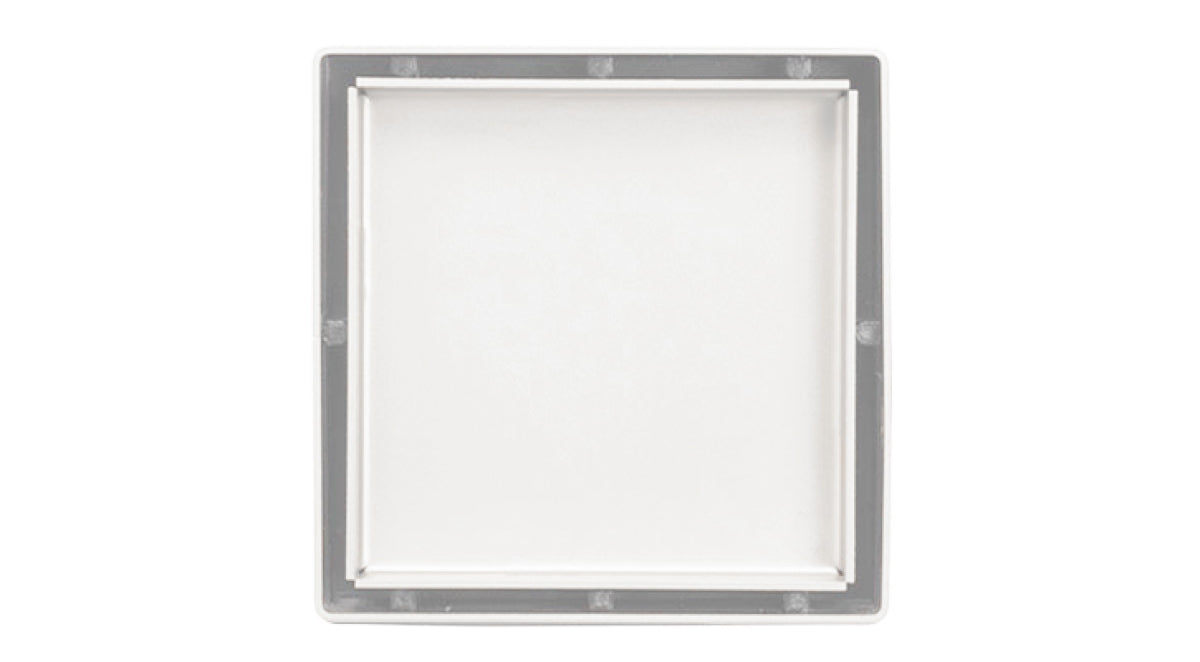 Infinity Drain - 4" x 4" Square Center Drain - LTD 4 Tile Pro Series Drain (Complete Kit)