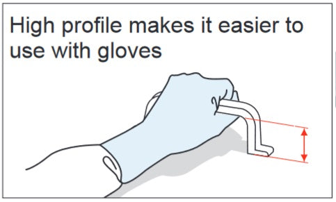 Sugatsune MH-P Polyvinyl Chloride (PVC) Handle Pull