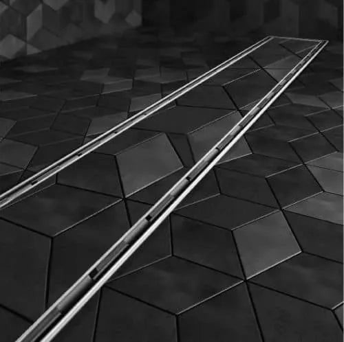 QM Drain Lagos MIST Tile-in Adjustable Linear Shower Drain