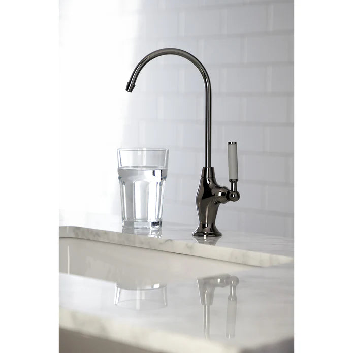 Kingston - Filtration Faucets - Water Onyx NS3190DKL Single-Handle 1-Hole Deck Mount Water Filtration Faucet