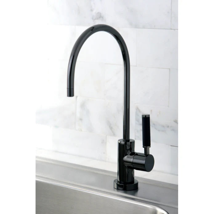 Kingston - Filtration Faucets - Water Onyx NS8190DKL Single-Handle 1-Hole Deck Mount Water Filtration Faucet