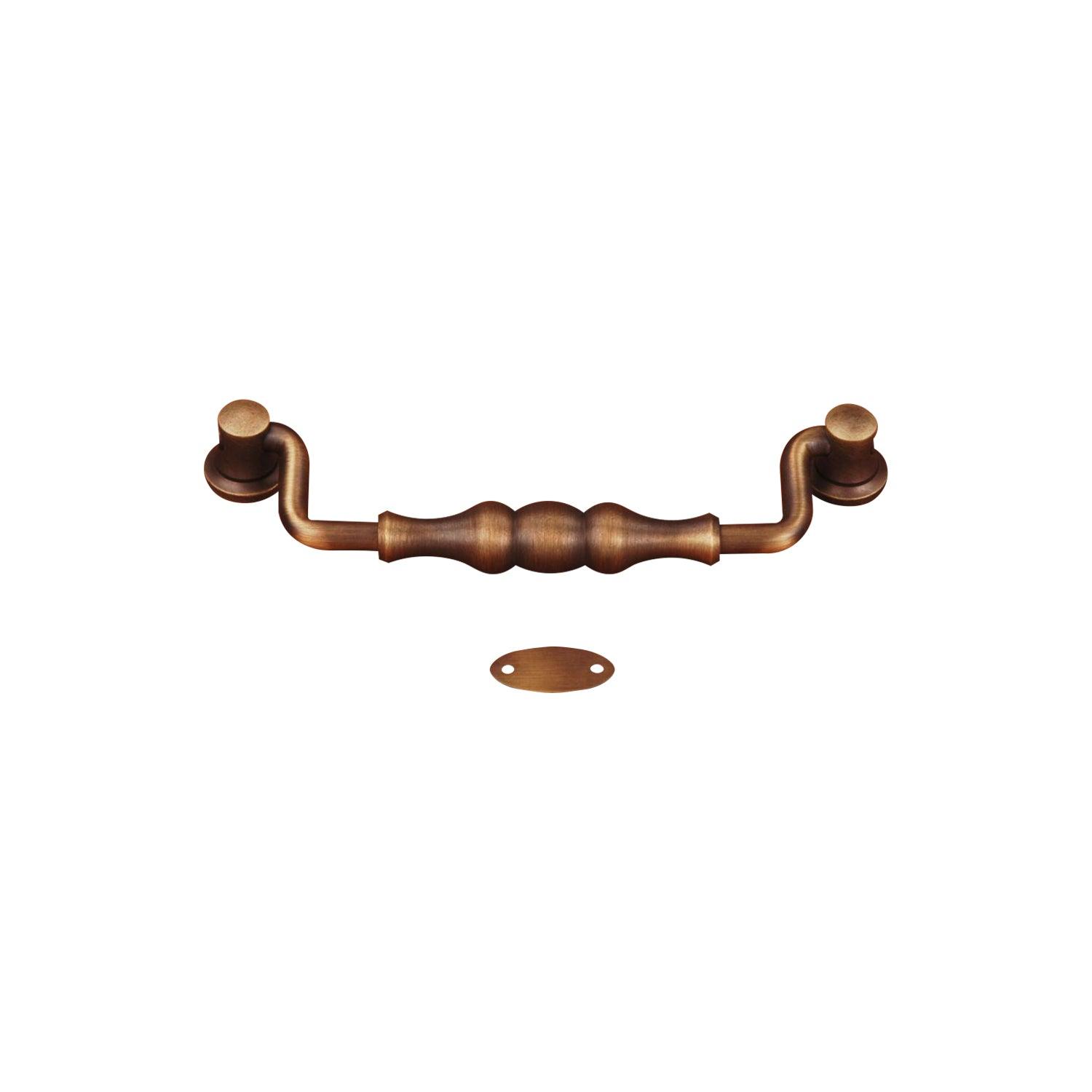 RKI - Beaded Middle Collection - Hanging Cabinet Pull - APex Hardware NY