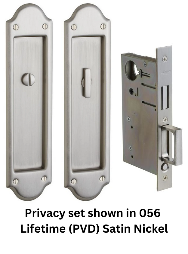 Baldwin - Pocket Door Locks - Boulder - Privacy Pocket Door Set