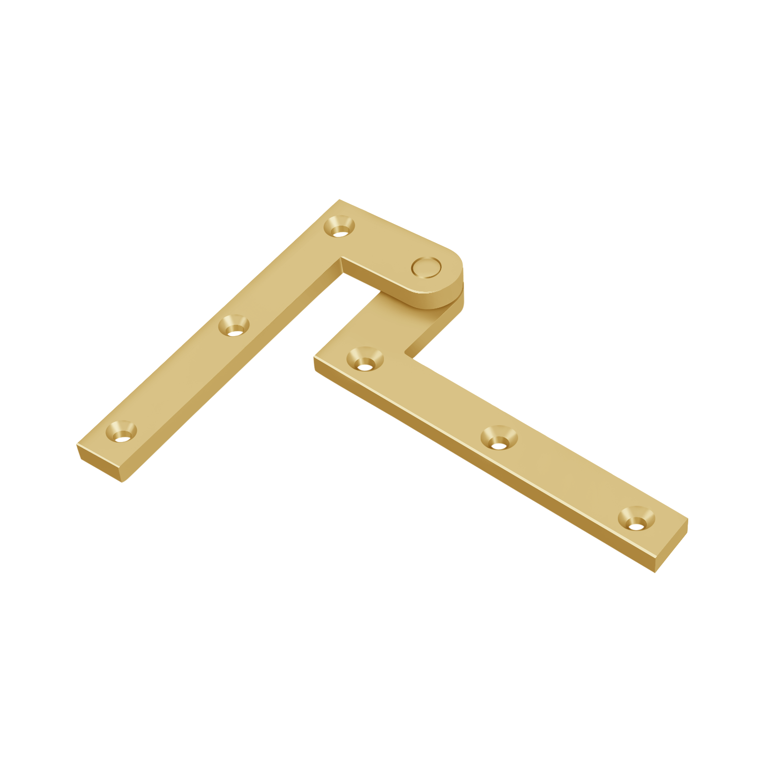 Deltana - Solid Brass Hinges - PH40 Pivot Door Hinge (Pairs)