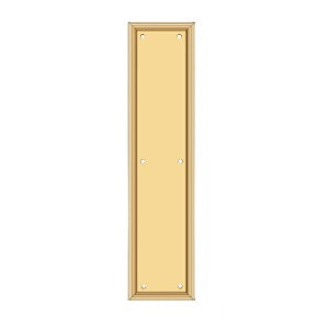 Deltana - 3-1/2" x 15" Heavy Duty Framed Push Plate