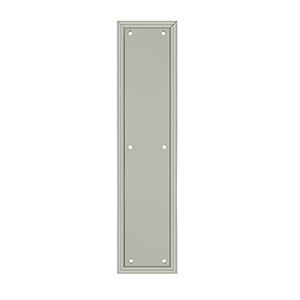 Deltana - 3-1/2" x 15" Heavy Duty Framed Push Plate