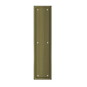 Deltana - 3-1/2" x 15" Heavy Duty Framed Push Plate