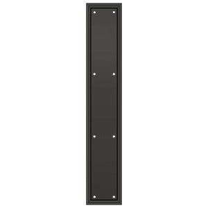 Deltana - 3-1/2" x 20" Heavy Duty Framed Push Plate
