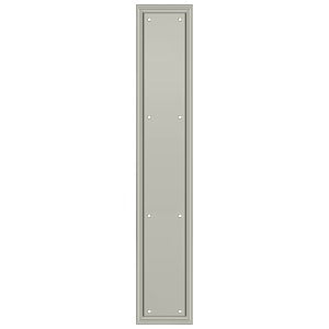 Deltana - 3-1/2" x 20" Heavy Duty Framed Push Plate