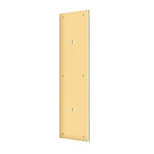 Deltana - 3-1/2" x 15" Push Plate For 8" Door Pull