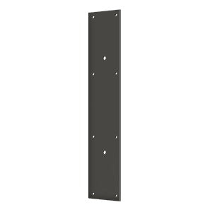 Deltana - 3-1/2" x 20" Push Plate For 10" Door Pull