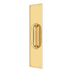 Deltana - 3-1/2" x 15" Push & Pull Plate w/ 5-1/4" Door Pull