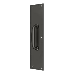 Deltana - 3-1/2" x 15" Push & Pull Plate w/ 5-1/4" Door Pull