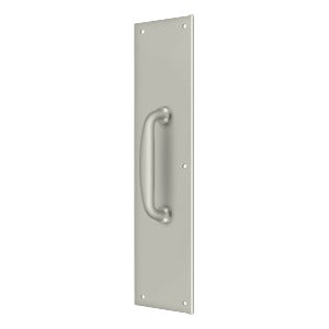 Deltana - 3-1/2" x 15" Push & Pull Plate w/ 5-1/4" Door Pull