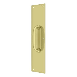 Deltana - 3-1/2" x 15" Push & Pull Plate w/ 5-1/4" Door Pull